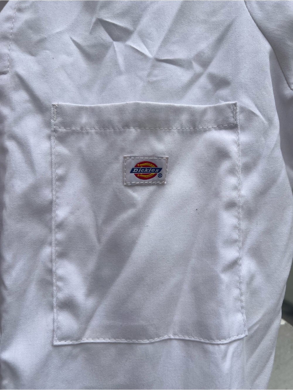 Dickies Boiler Suit/Jumpsuit - White Medium - Picture 4 of 10